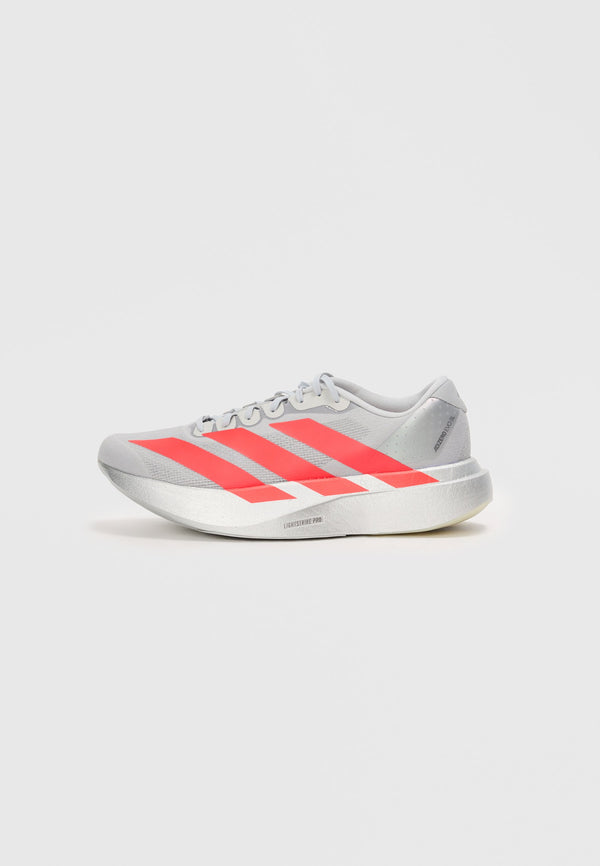 adidas Adizero Evo SL M - Silver-coloured / Lucid Red / Iron Metallic-coloured