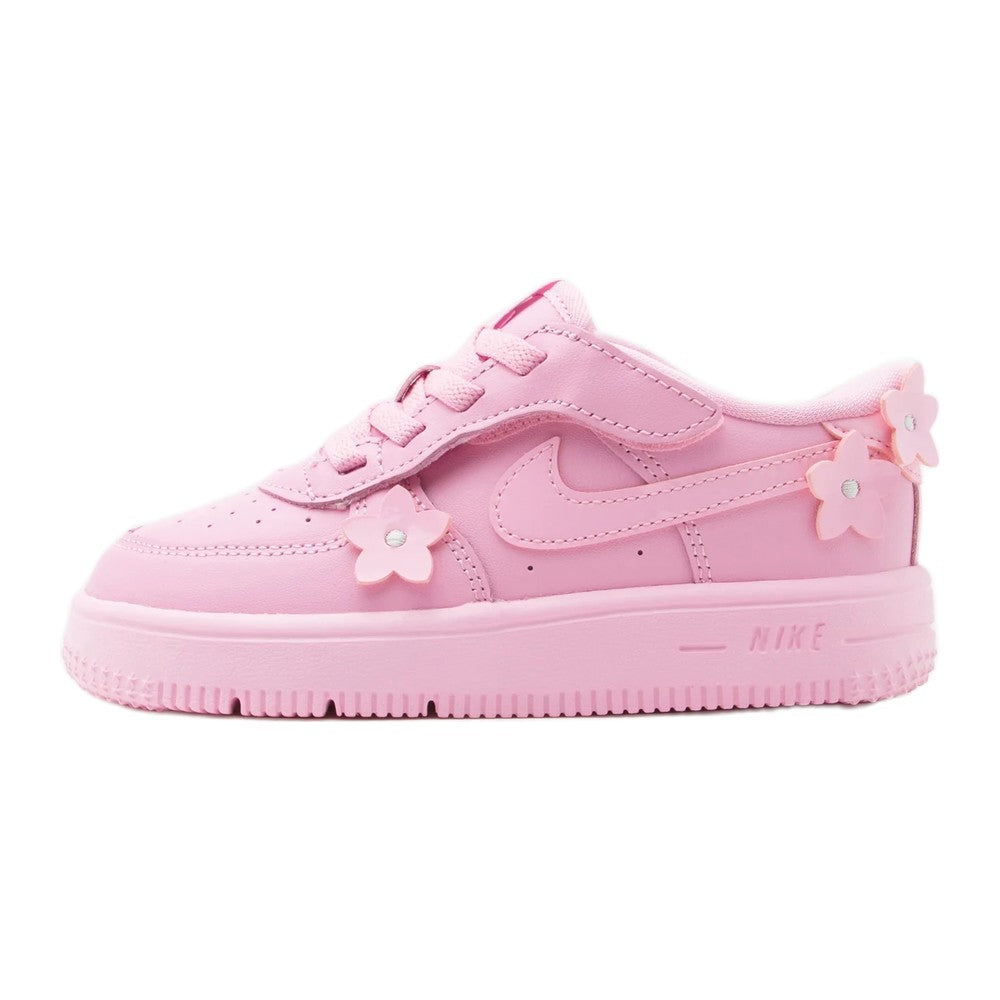 Nike Force 1 Ki Floret - Pink Rise / Pink Foam / Metallic Silver-coloured