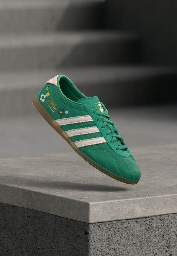 adidas Gazelle LO Pro W Liberty - Bold Green / Off White
