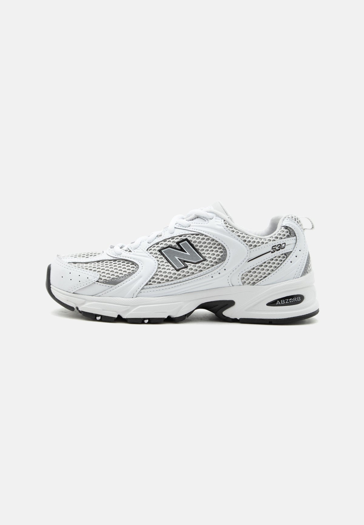 New Balance U530 - White / Silver-coloured Metallic