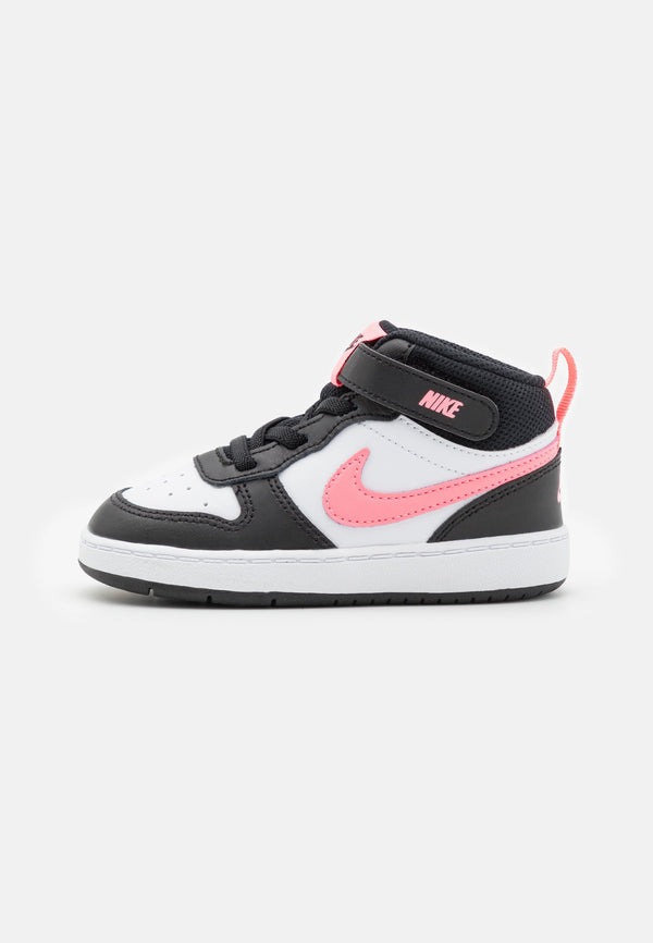 Nike Court Borough - Black / Sunset Pulse / White