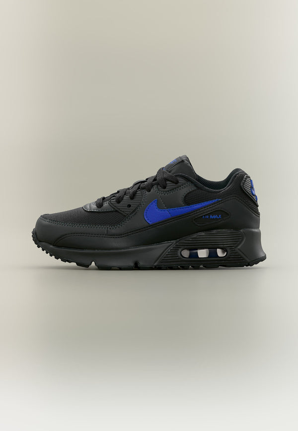 Nike Air Max 90 Lace - Black / Racer Blue / Dark Smoke Grey
