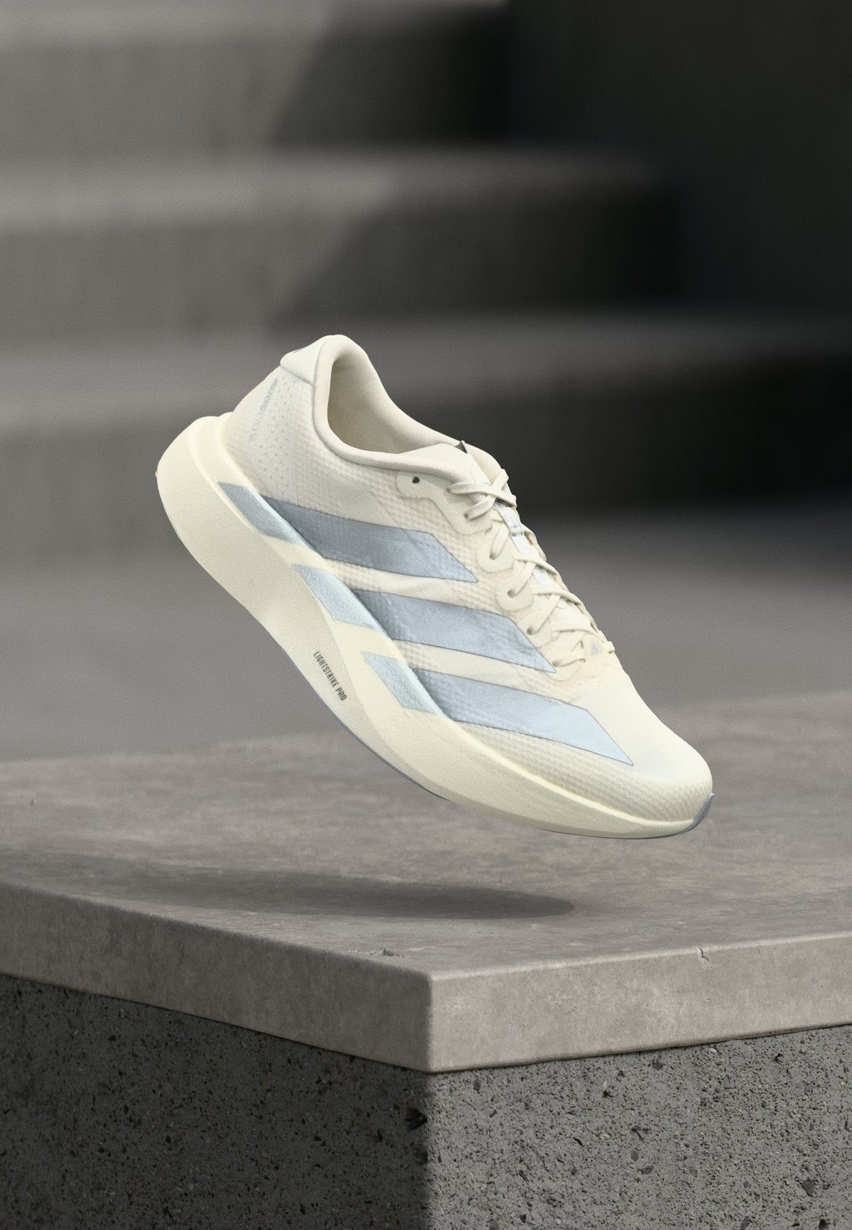 adidas Adizero Evo SL Woven M - Core White / Halo Silver-coloured