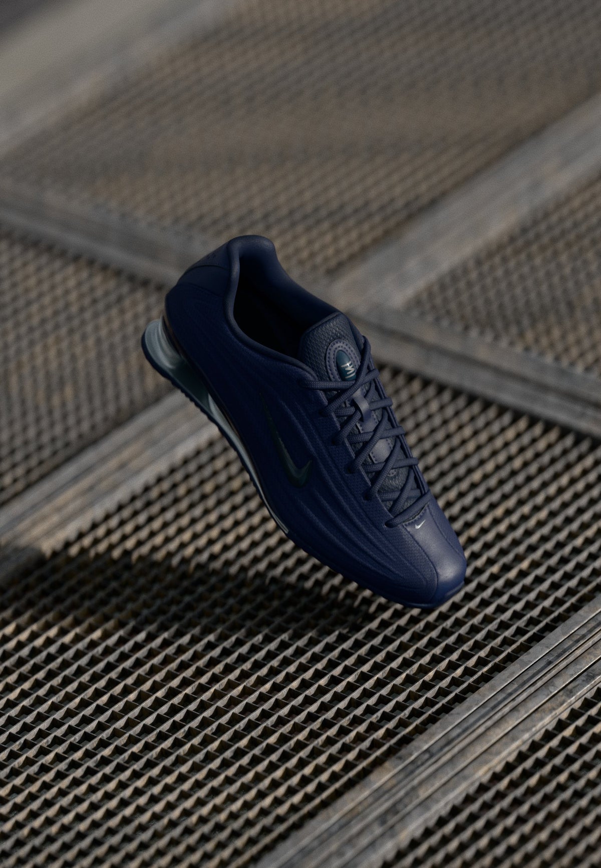 Nike Shox Z - Midnight Navy / Dark Obsidian / Metallic Silver-coloured