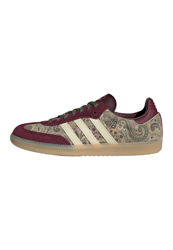 adidas Samba OG W - Maroon / Warm Vanilla / Olive Strata
