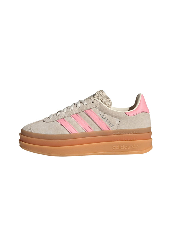 adidas Gazelle Bold J - Alumina Semi Pink Spark Cream White