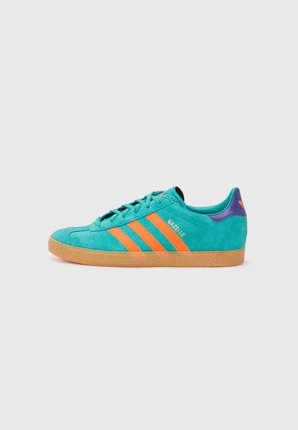 adidas Gazelle - Pure Teal / Impact Orange / Collegiate Purple