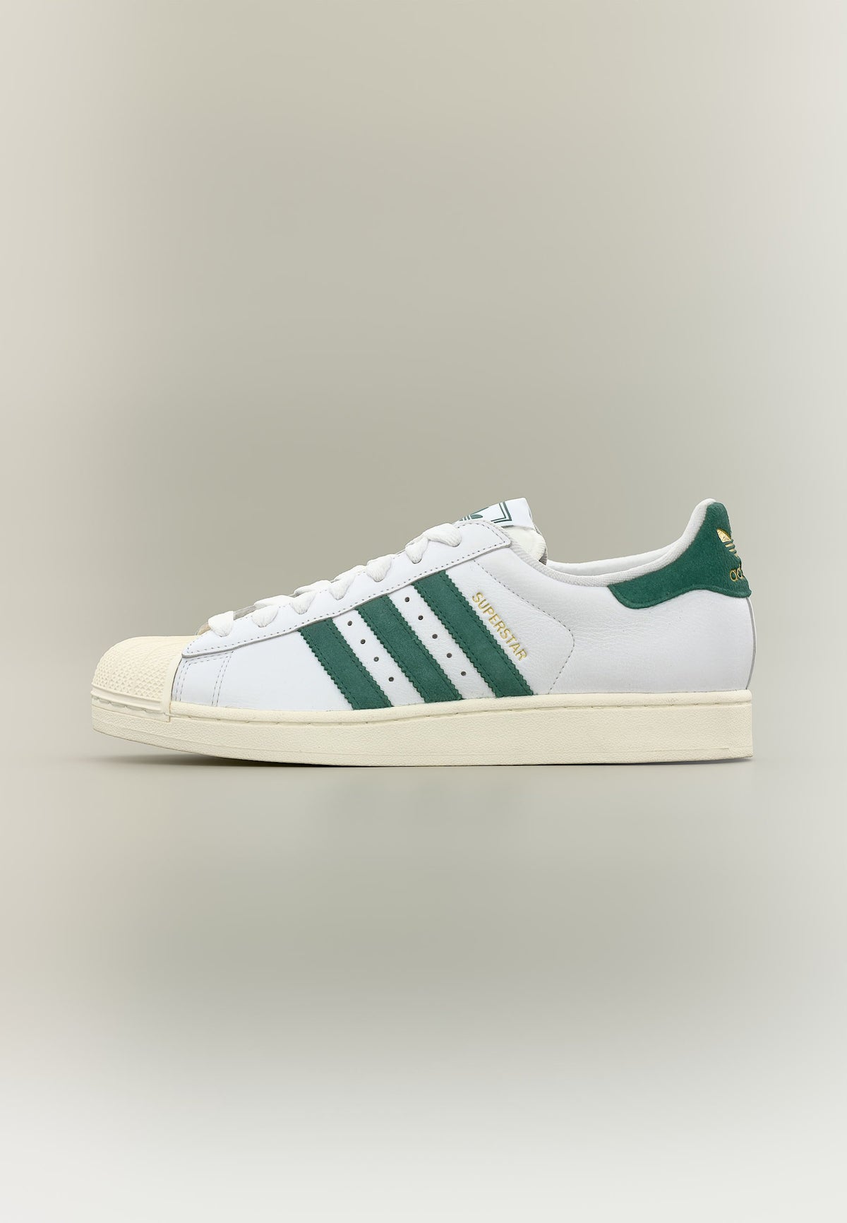 adidas Superstar II - Footwear White / Collegiate Green / Core White