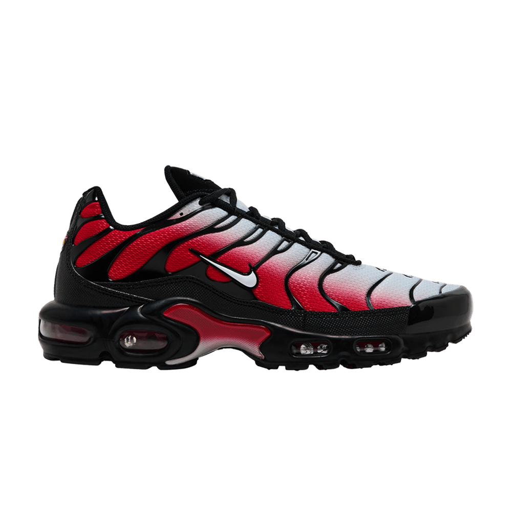 Nike Air Max Plus - Pure Platinum University Red Black White