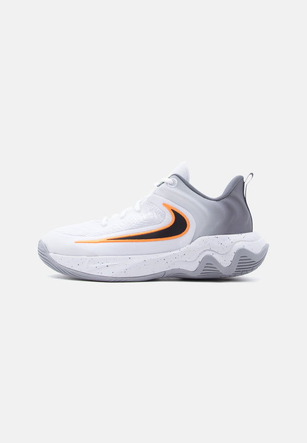 Nike Giannis Immortality 4 - White / Black / Volt / Wolf Grey