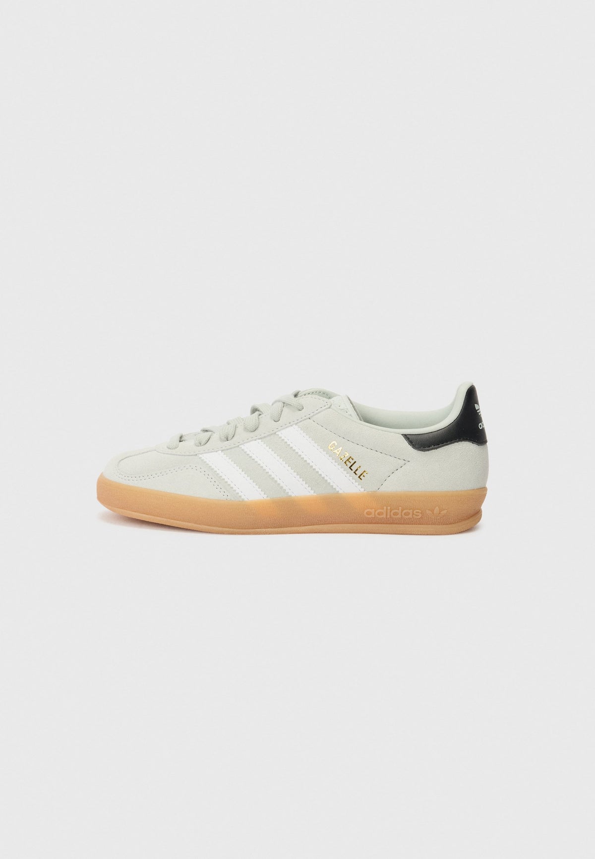 adidas Gazelle Indoor J - Silver-coloured / Black / White