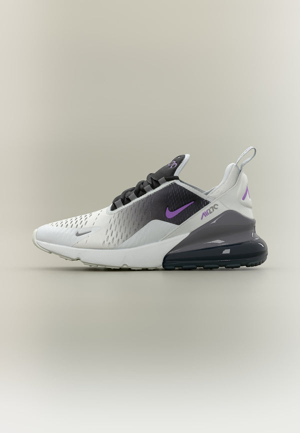 Nike Air Max 270 - Photon Dust / Bright Violet / Black / Pencil Point