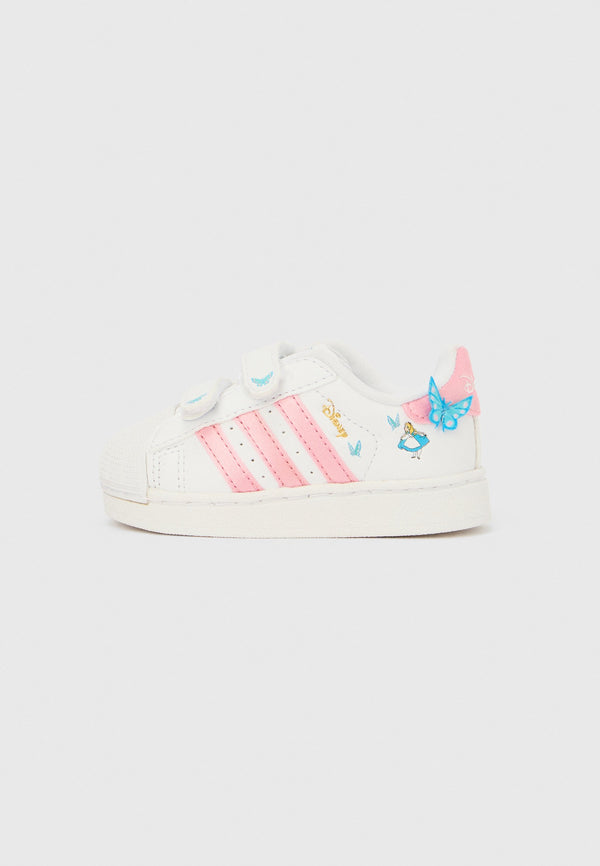 adidas Alice In Wonderland Superstar II - Wit / Lichtroze / Lucid Aquamarine
