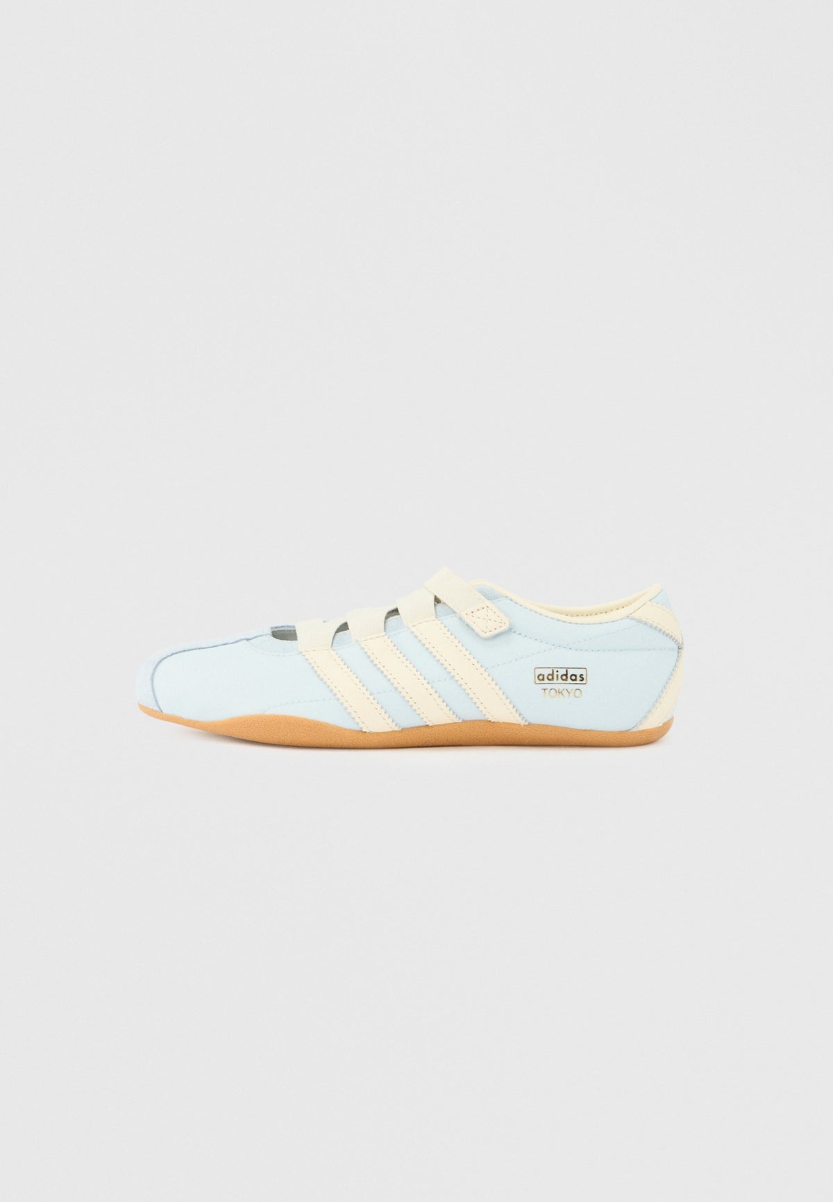 adidas Tokyo Mary Jane Ballerina - Crystal Sky / Cream White / Gold-coloured