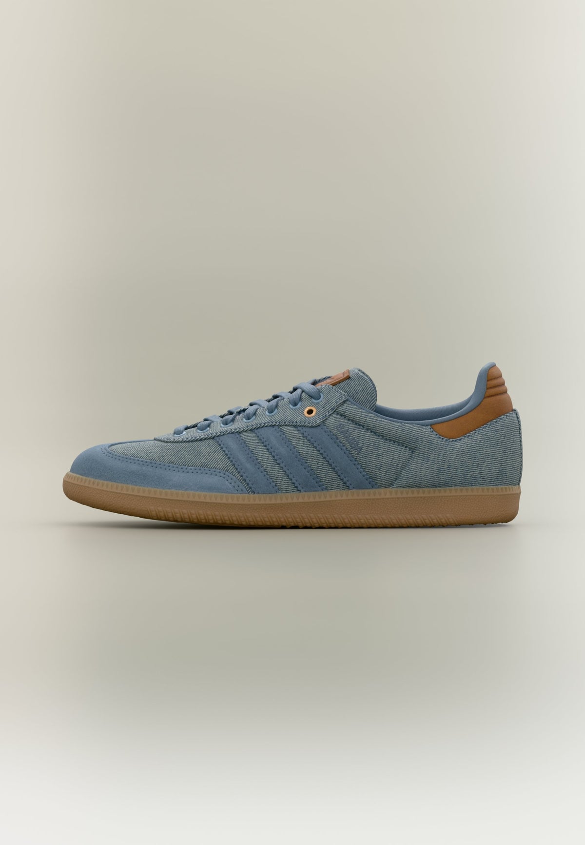 adidas Samba OG - Stone-blue Denim / Dark-blue Denim / Light Brown
