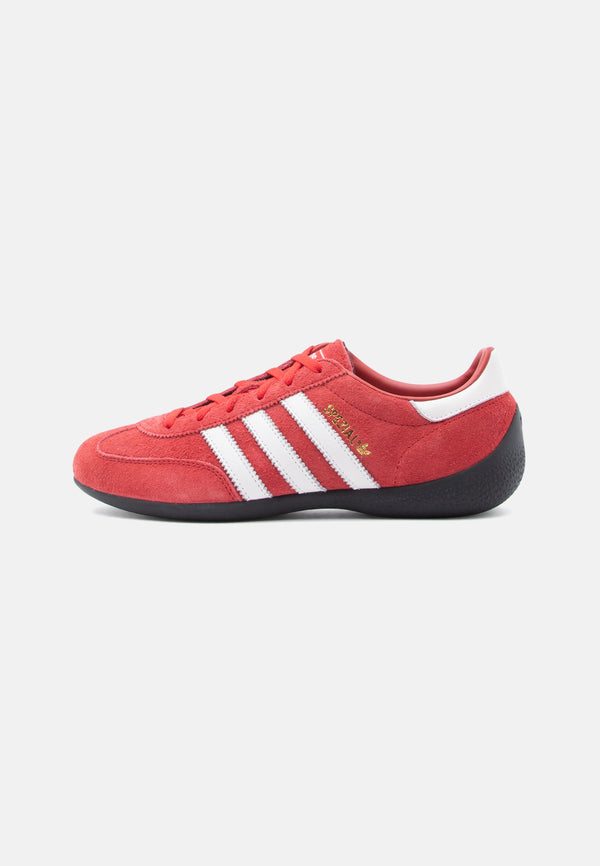 adidas Handball Spezial LO Pro W - Better Scarlet / Footwear White / Gold-coloured Metallic
