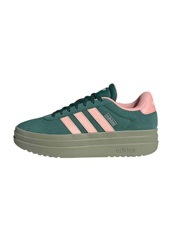adidas Vl Court Bold - Collegiate Green Haze Coral Semi Frozen Turbo