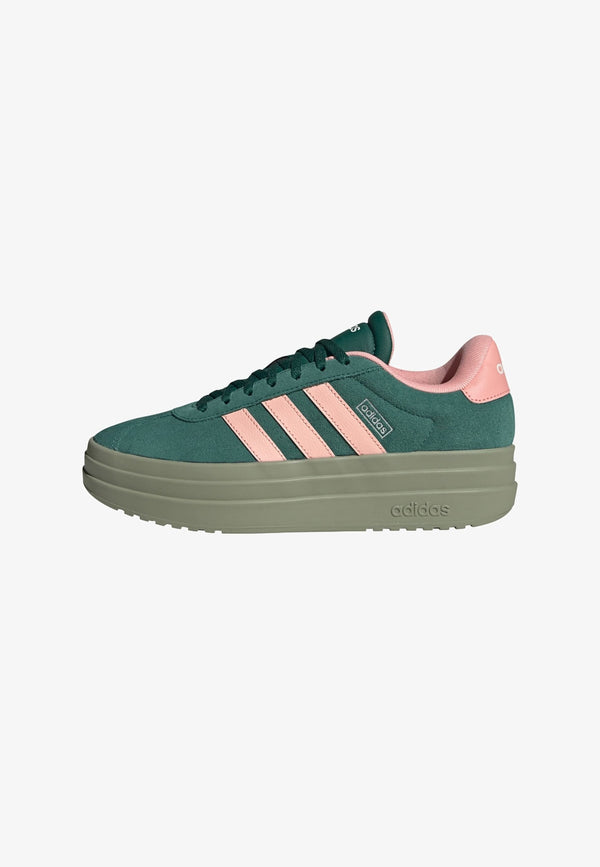 adidas Vl Court Bold - Collegiate Green Haze Coral Semi Frozen Turbo