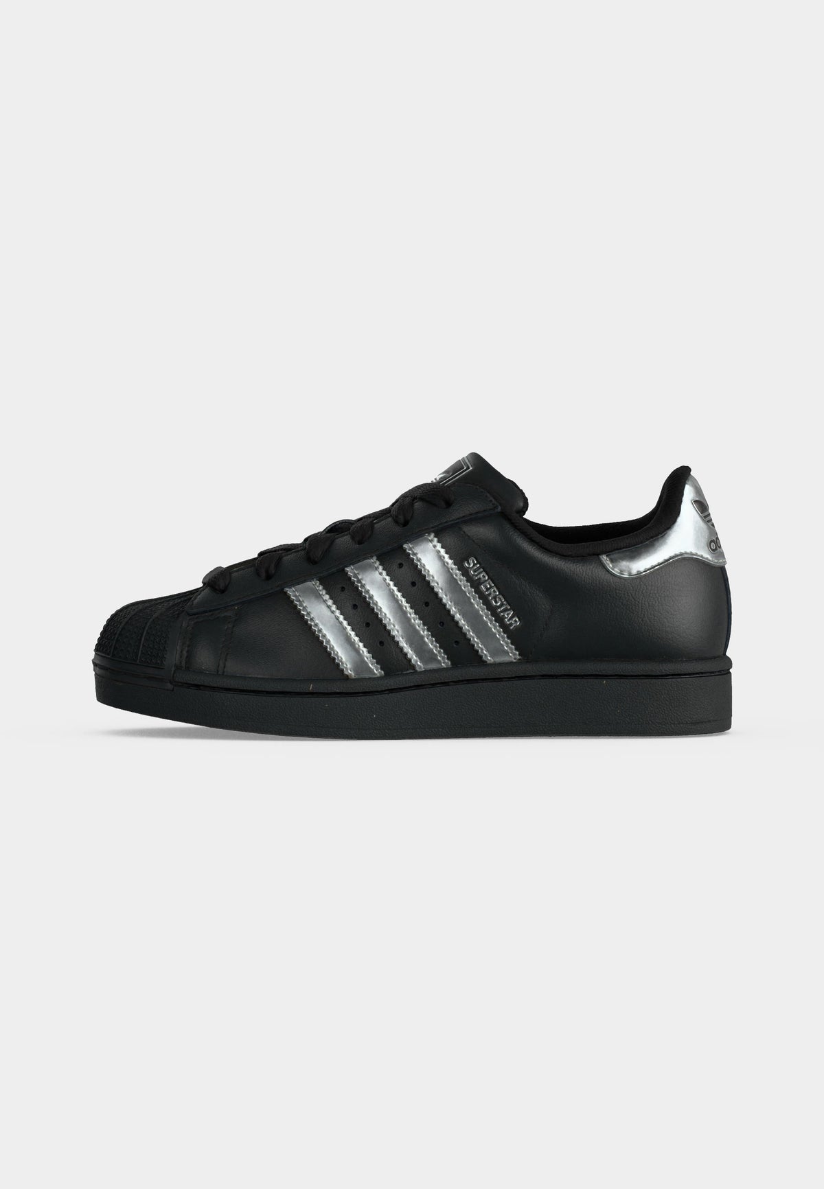 adidas Superstar II - Core Black / Silver-coloured Metallic / Off White