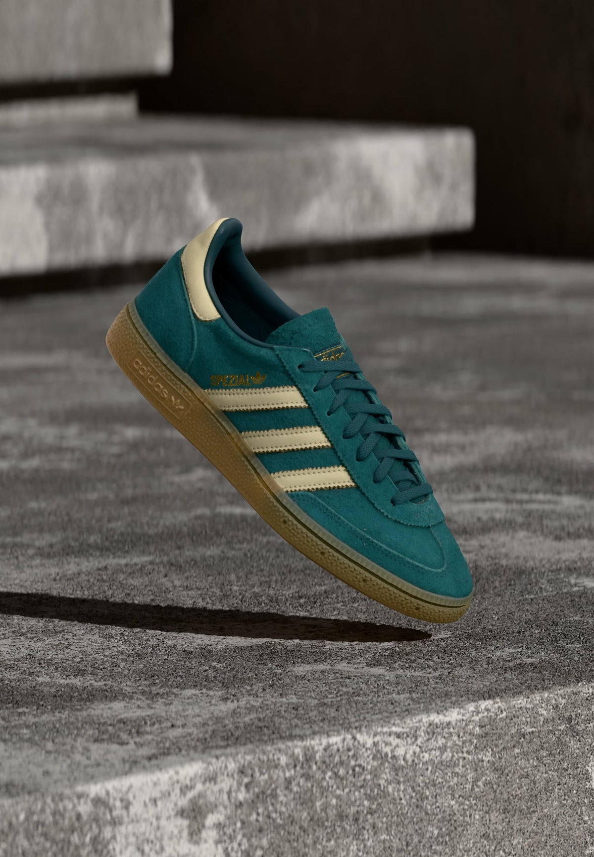 adidas Handball Spezial - Rich Green / Warm Vanilla / Gold-coloured Metallic