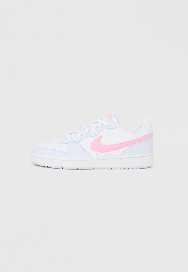 Nike Court Borough - White / Pink Rise / Football Grey