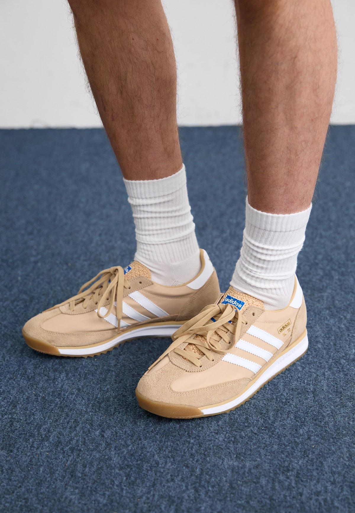 adidas SL 72 RS - Magic Beige / White / Bluebird