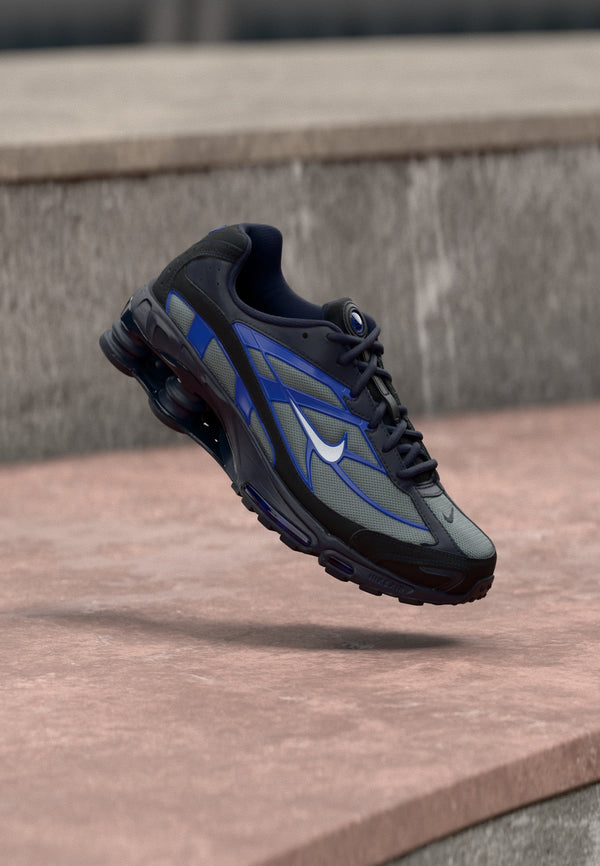 Nike Shox Ride 2 New - Cool Grey / White / Dark Obsidian / Game Royal / Obsidian