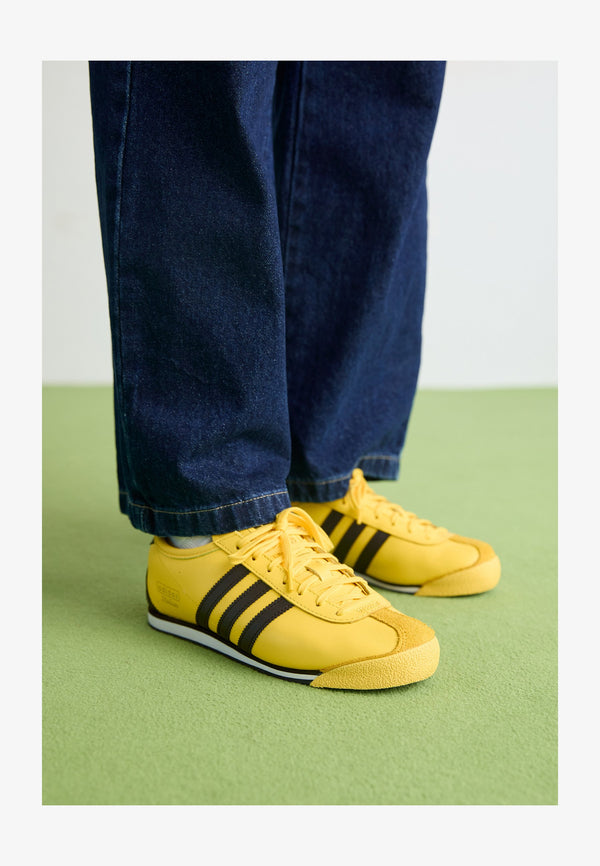 adidas Italia 70S - Spring Yellow / Dark Brown / Core Black