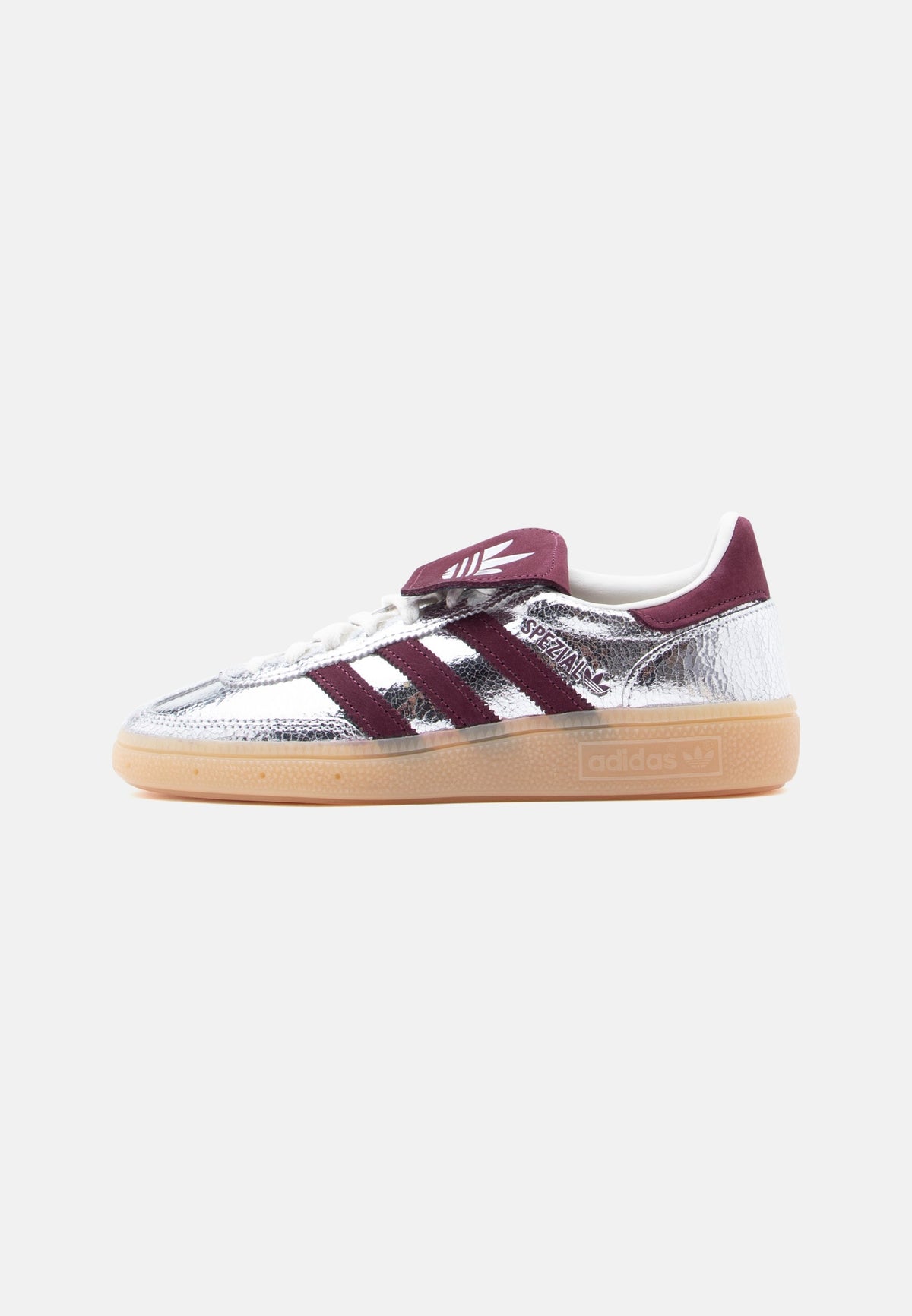 adidas Handball Spezial Lt W - Silver-coloured Metallic / Maroon / Off White