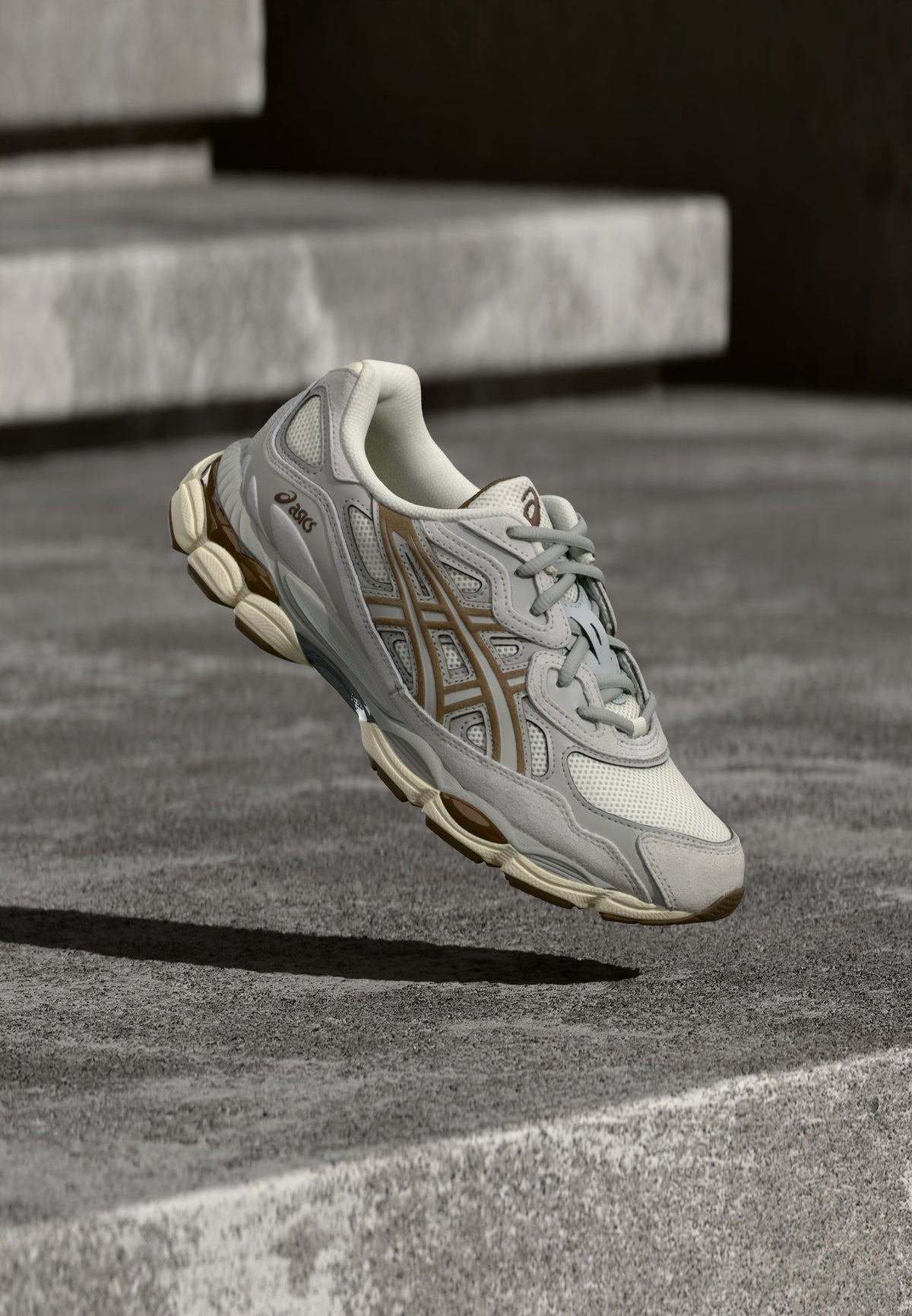 ASICS Gel - Cream / Cement Grey