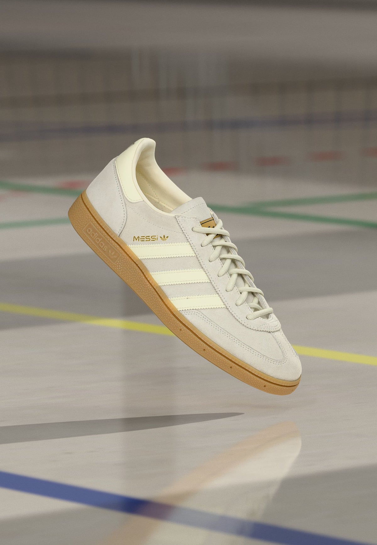 adidas Handball Spezial Messi - Ivory / Gold-coloured Metallic