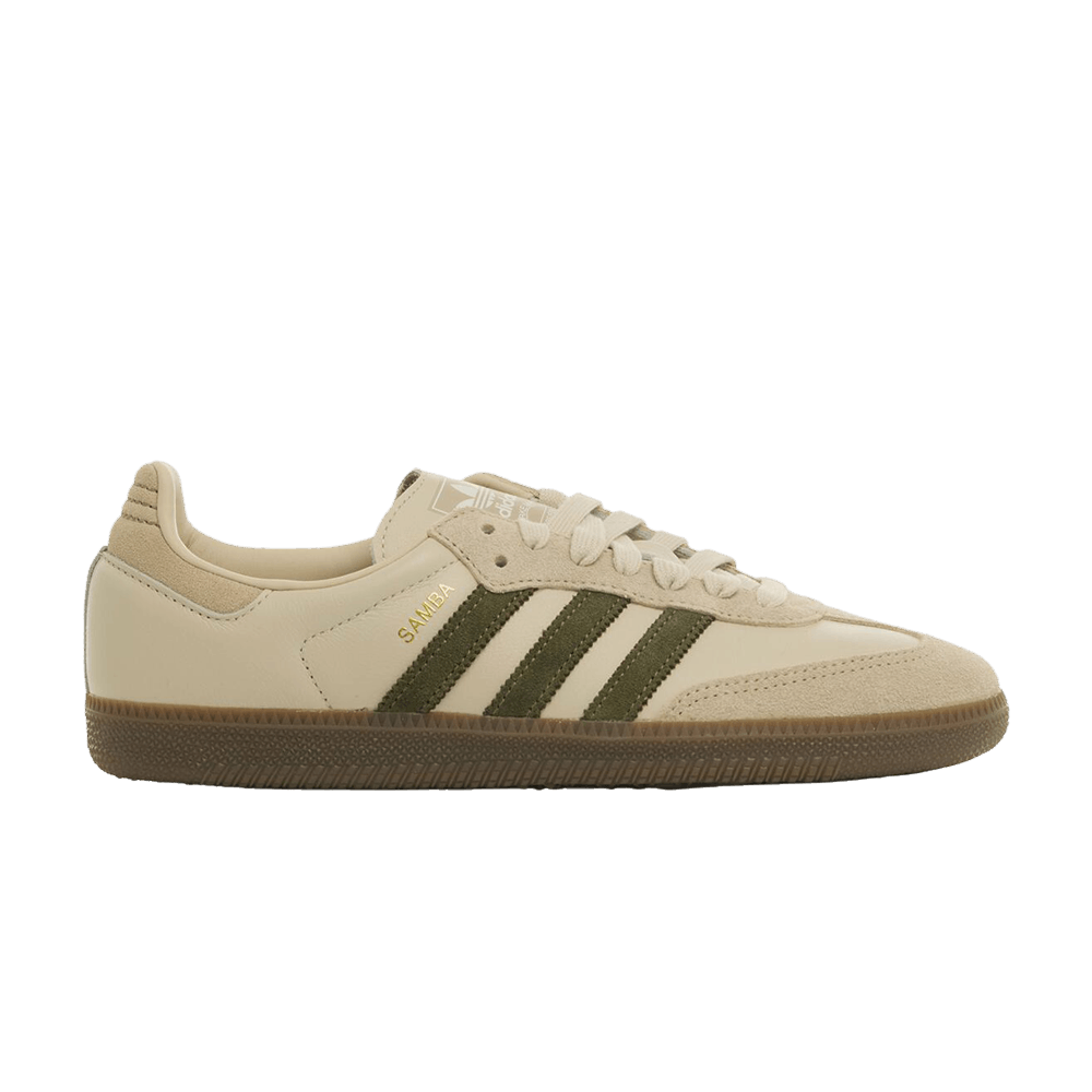 adidas Samba OG Aluminum - Dark Khaki