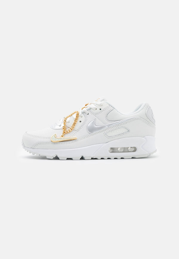 Nike Air Max 90 - Summit White / Dark Beetroot / White / Metalic Gold