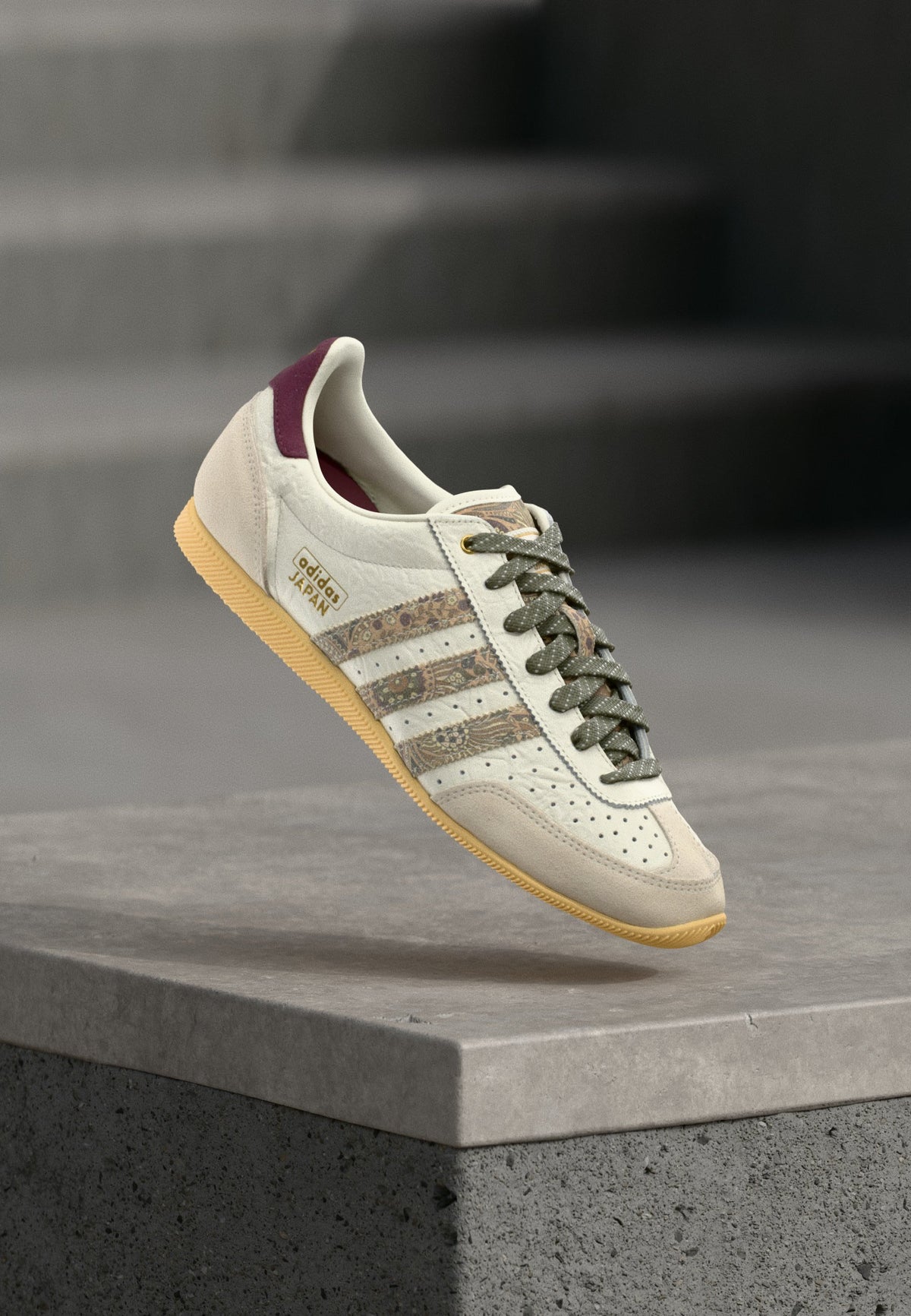 adidas Japan - Off White / Maroon / Olive Strata