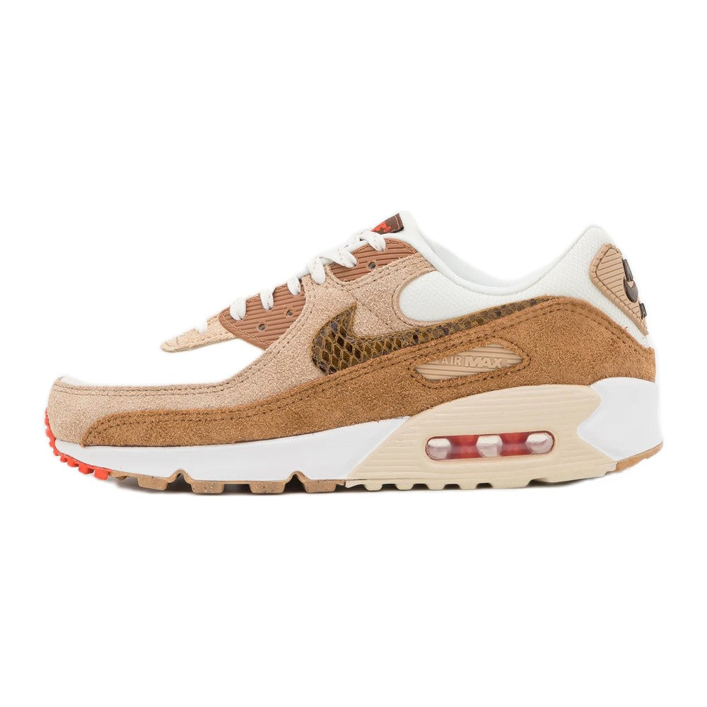 Nike Air Max 90 SE - Pale Ivory / Picante Red / Summit White / Oatmeal Desert / Ale Brown