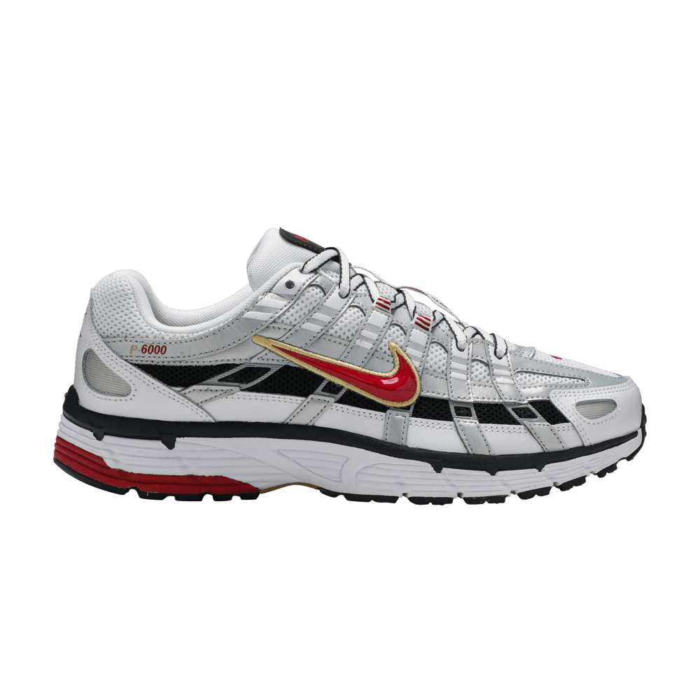Nike P-6000 - White Gold Red