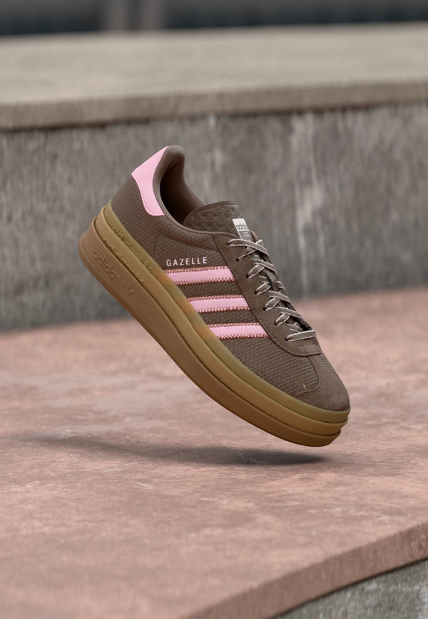 adidas Gazelle Bold - Earth Strata / Clear Pink / Clay Strata
