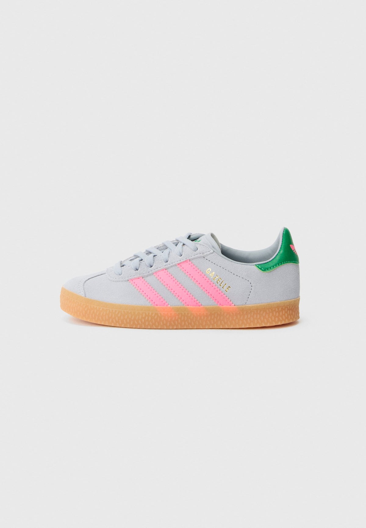 adidas Gazelle - Silver-coloured / Lucid Pink / Green