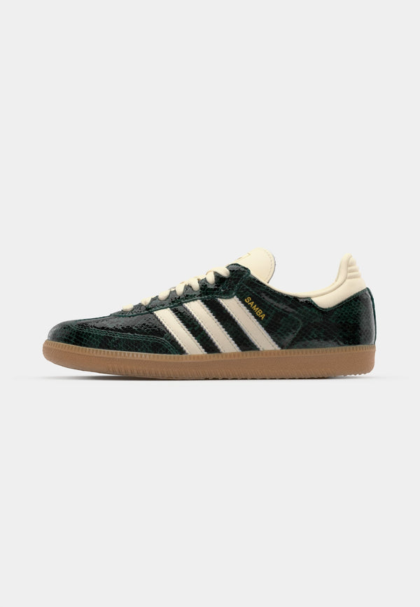 adidas Samba OG - Cream White / Collegiate Green
