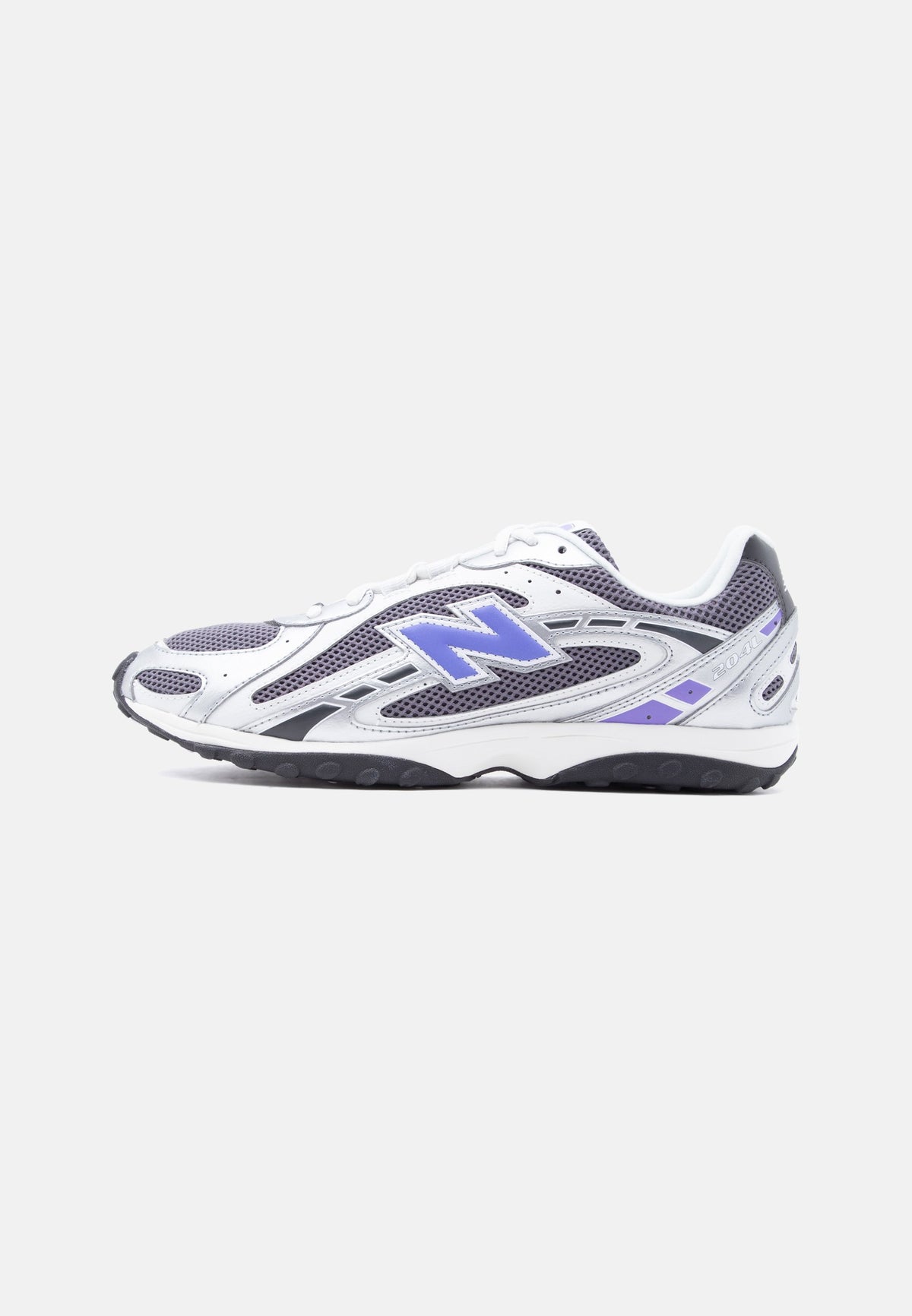 New Balance U204L - Silver-coloured Metallic / Electric Indigo