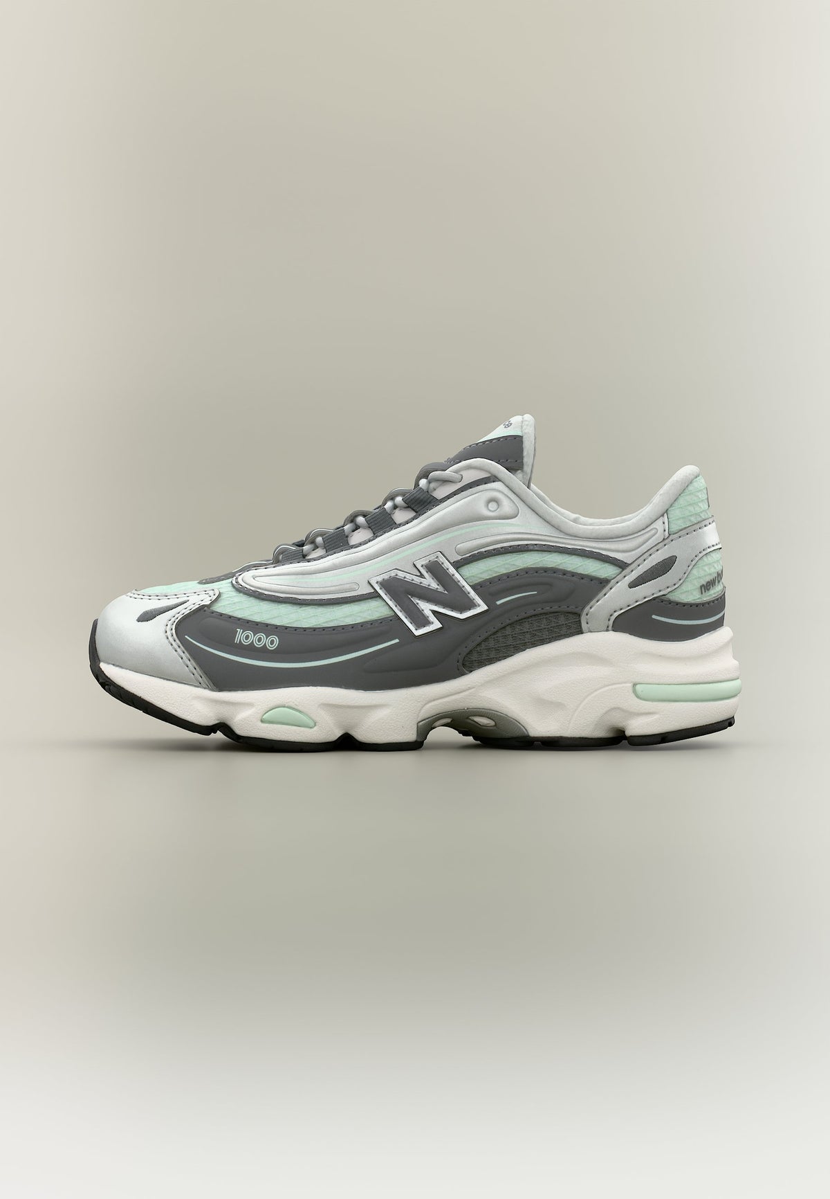 New Balance M1000 - Cosmic Jade / Metallic Silver-coloured