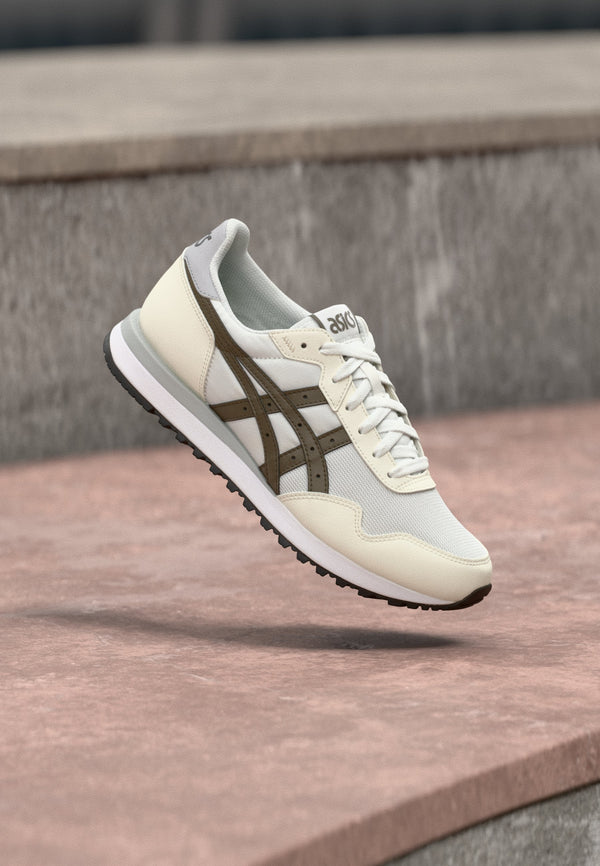 ASICS Tiger Runner II - White / Sepia Brown