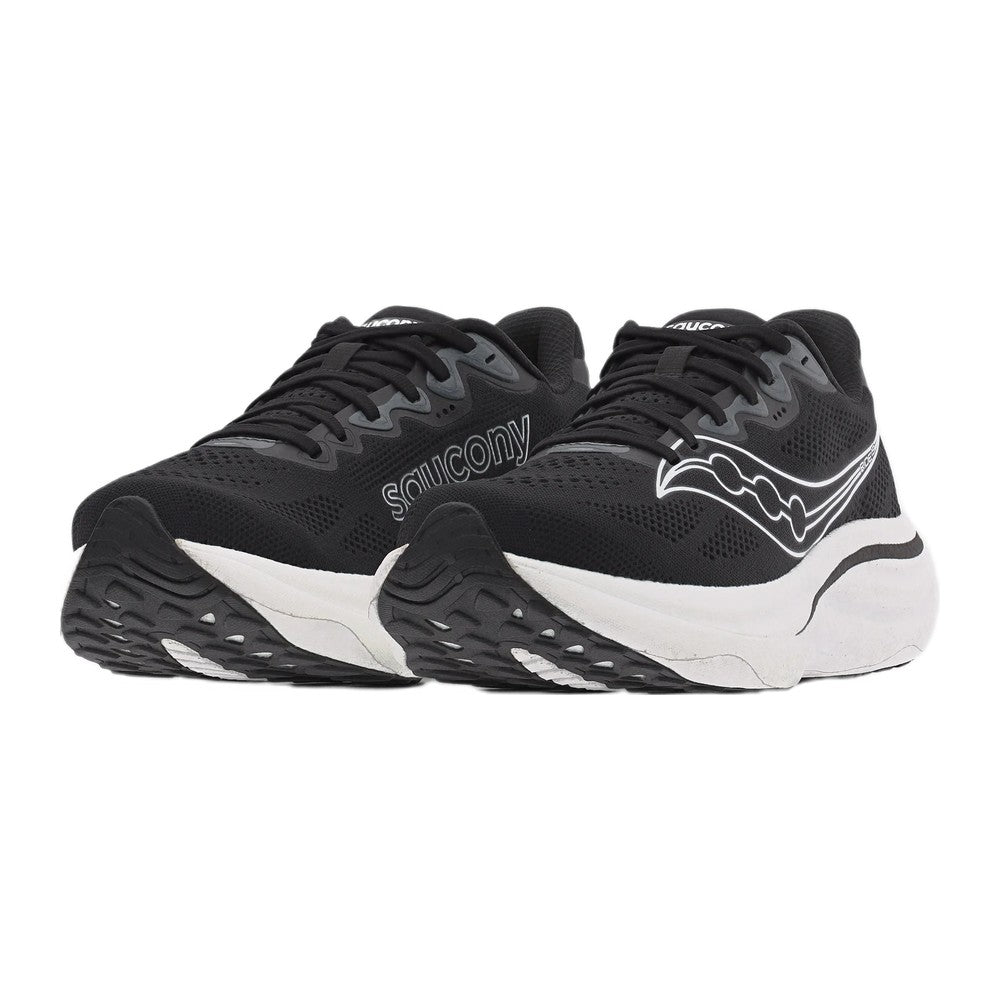 Saucony Ride 19 - Black / Silver-coloured