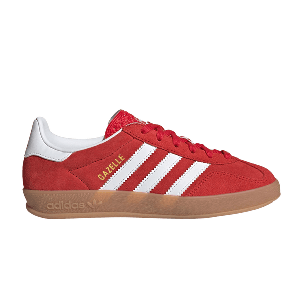 adidas Gazelle Indoor J - Better Scarlet / White