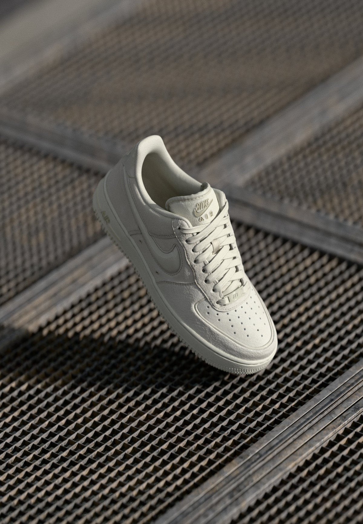 Nike W Air Force 1 - Light Bone / White