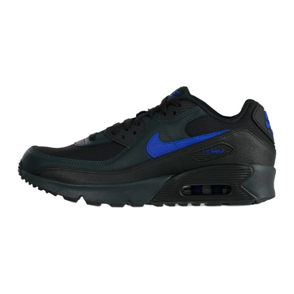 Nike Air Max 90 - Black / Racer Blue / Dark Smoke Grey