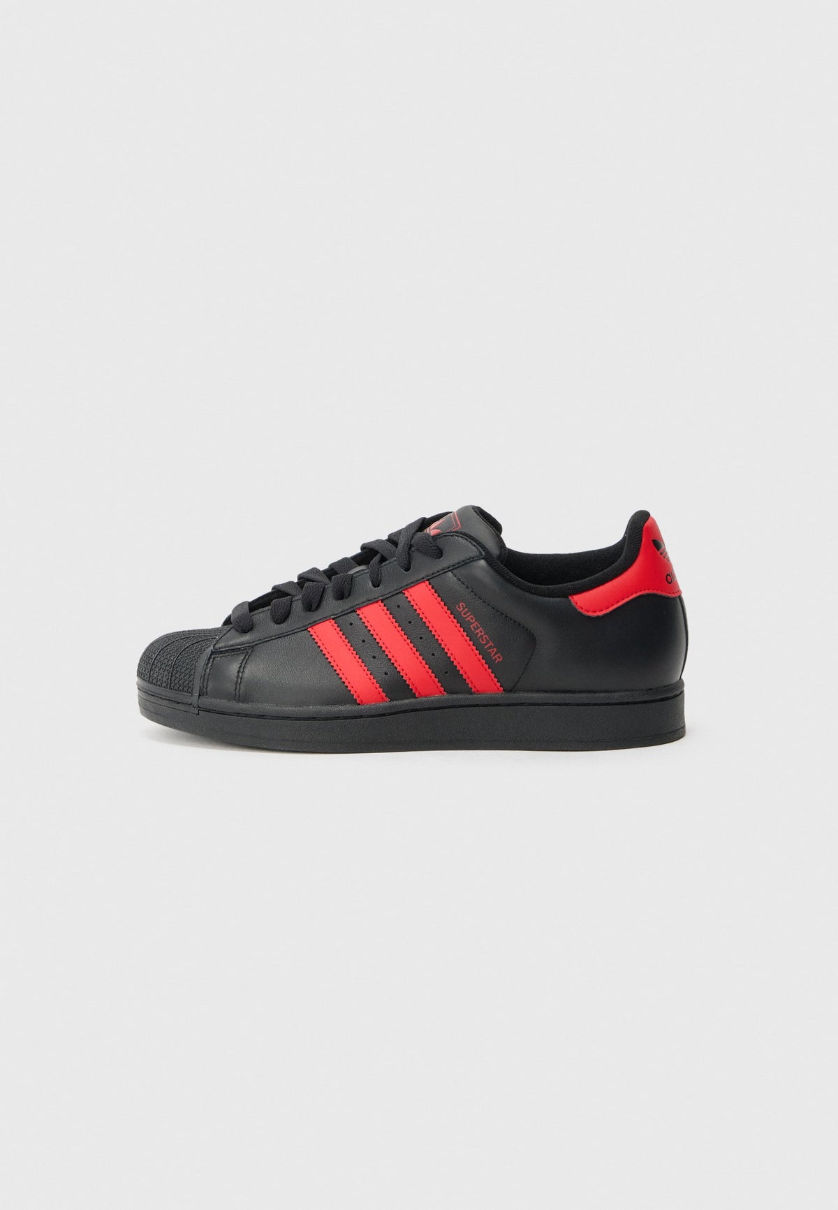 adidas Superstar II - Core Black / Better Scarlet