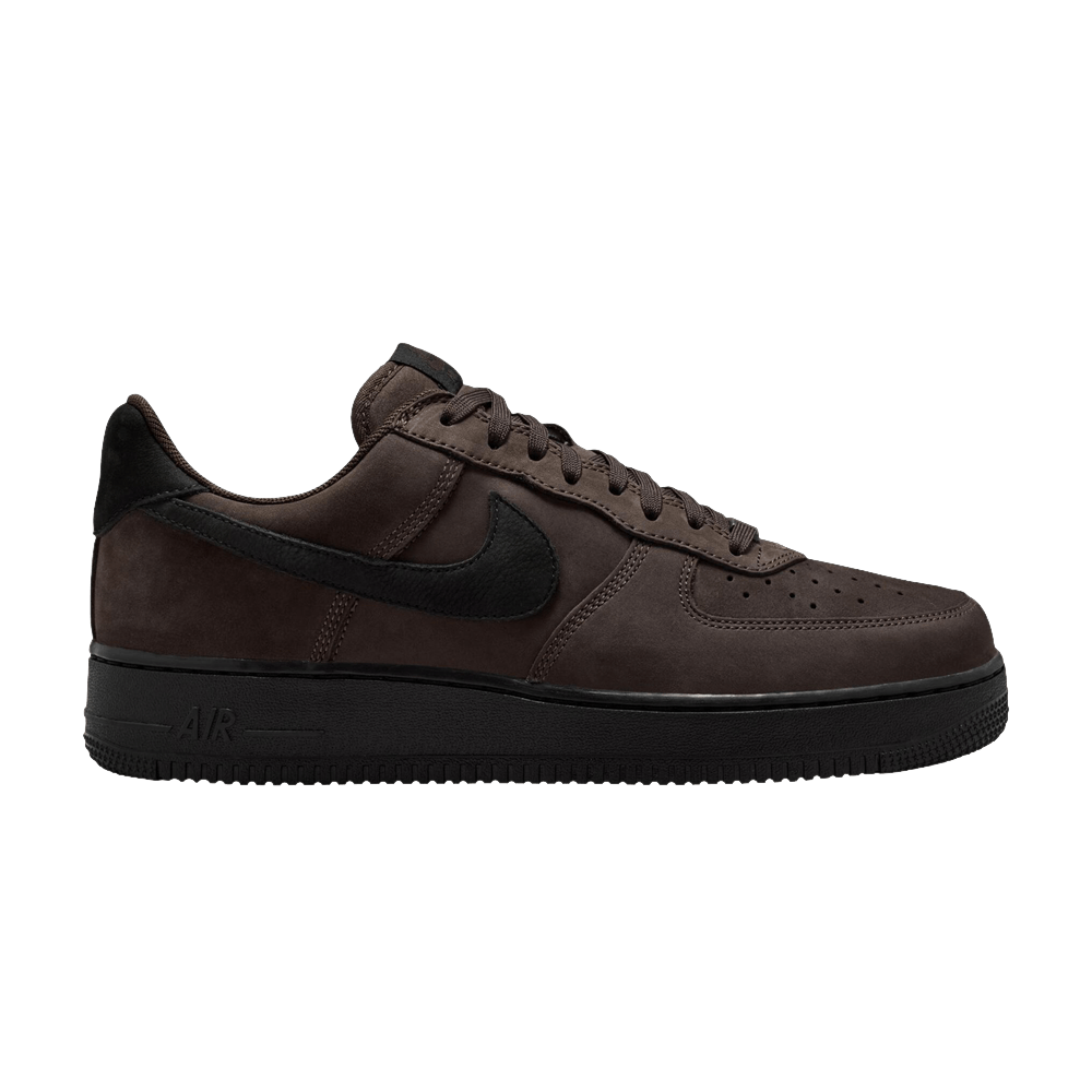 Nike Air Force 1 Low Retro Premium QS - Black Tea Black Badgeless