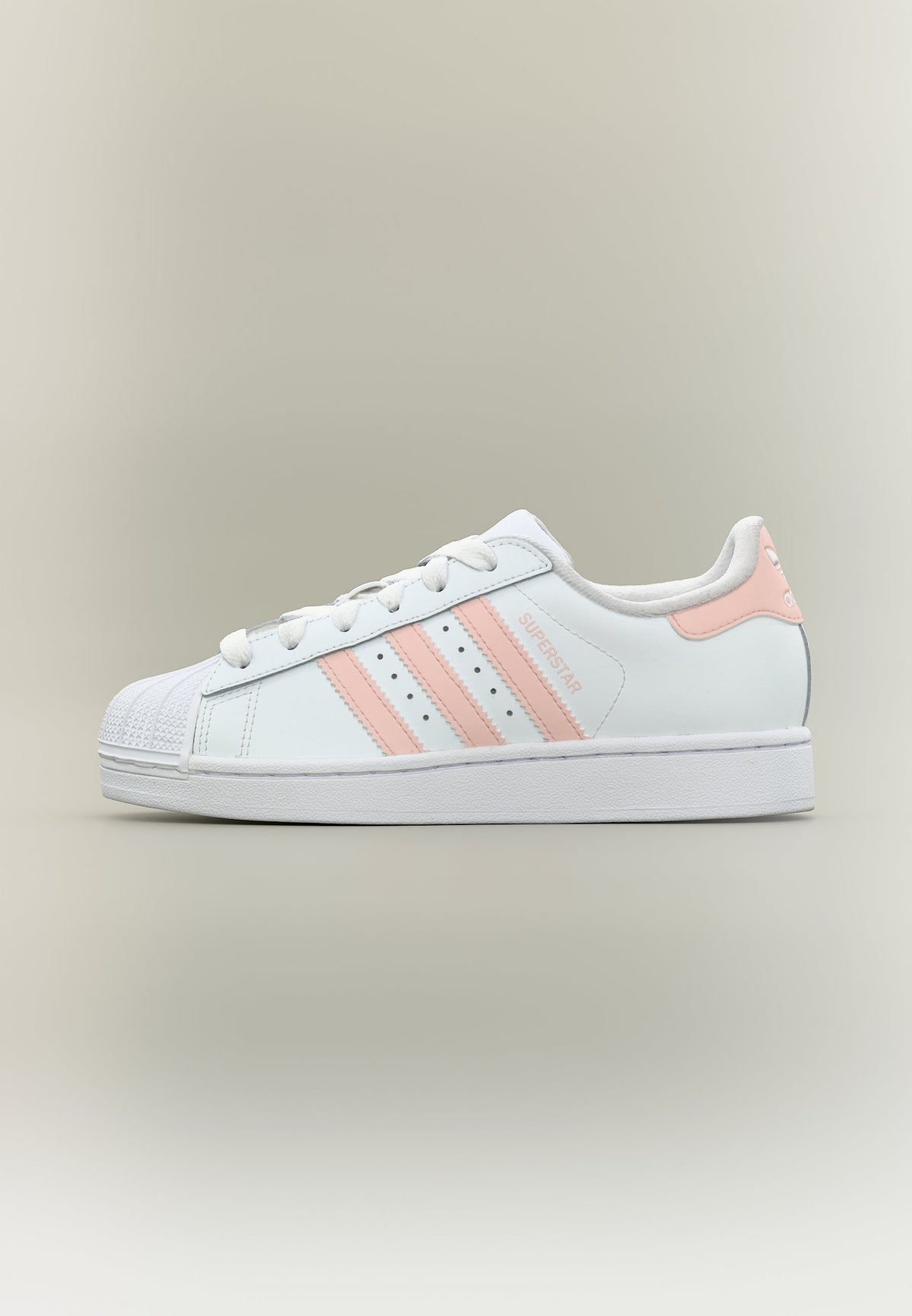 adidas Superstar II - Footwear White / Sandy Pink