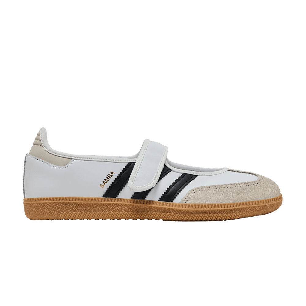 adidas Samba Jane - White Black Gum